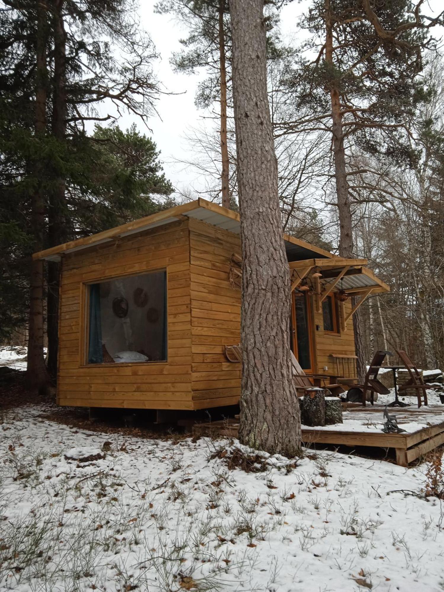 Chalet Hibou 1 Couchage En 140 Domaine De La Mamounette Champclause Exterior photo