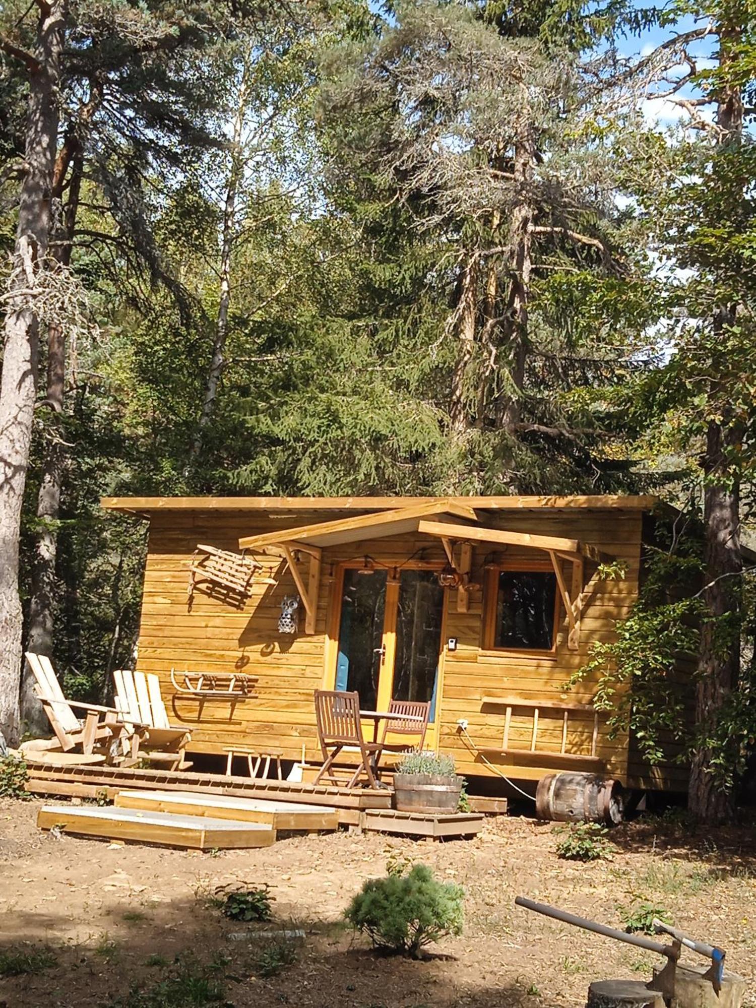 Chalet Hibou 1 Couchage En 140 Domaine De La Mamounette Champclause Exterior photo